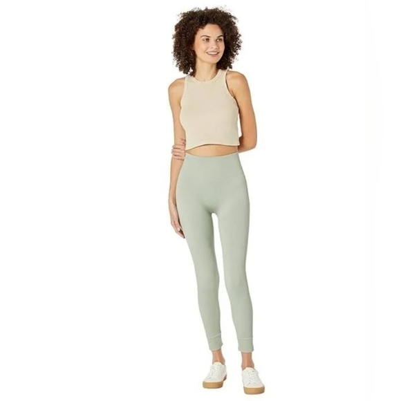 Madewell Pants - NWT Madewell MWL Seamless Ribbed 7/8 Leggings Size XXS/XS
